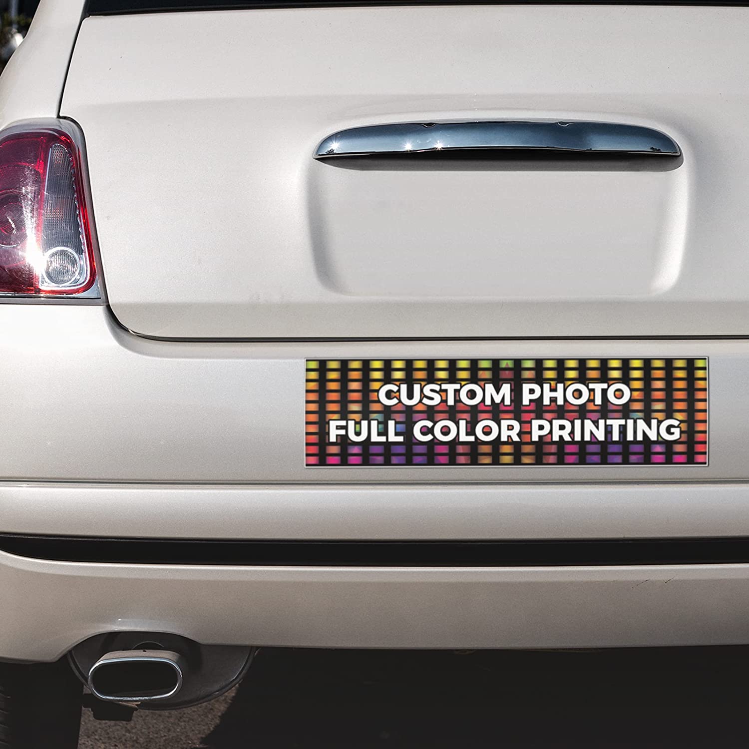 Custom printed car stickers